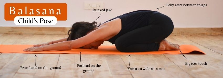 Benefits Of Balasana (Child Pose Yoga) & How To Dot It